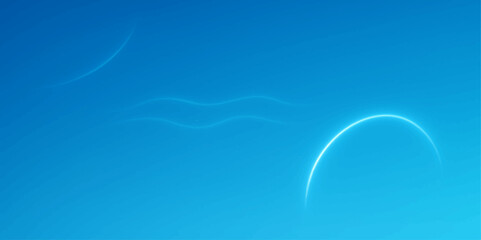 Clear summer sky and nature's blue water with bubbles, a bright abstract background