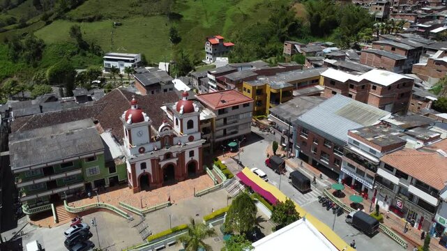 Granada, Antioquia, Colombia. June 28, 2025. Municipality located in the eastern region of the department.