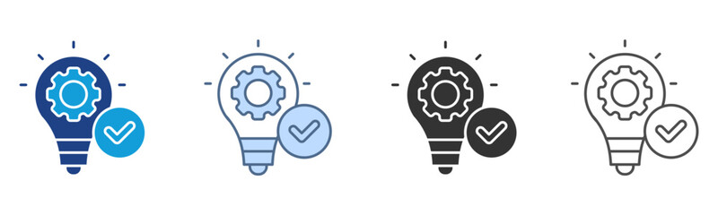 Insight Icon Set Multiple Style Collection