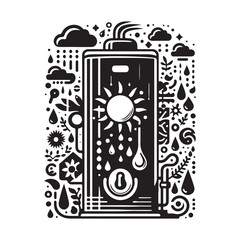 vector illustration of an abstract background