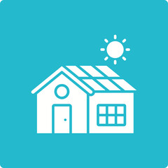 Smart Solar Panel Icon