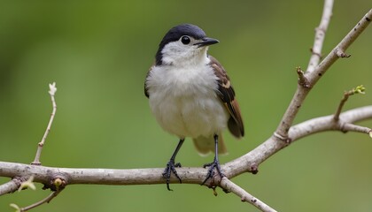 Fototapeta premium little bird on a tree branch