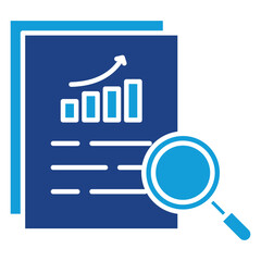 Data Dual Tone Icon Element For Design