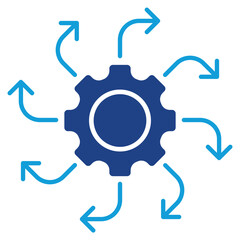 Impact Dual Tone Icon Element For Design
