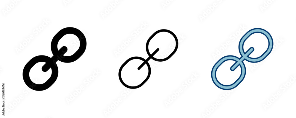 Poster external link symbol icon vector. link icon isolated on white background. link vector icon. hyperlin