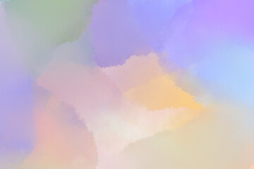 Soft pastel abstract watercolor background with blended colors