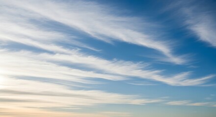 Obraz premium Blue sky with clouds