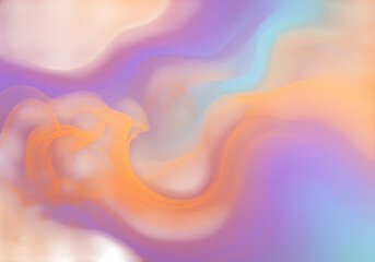 An abstract background with soft pastel colors swirling in a dreamy pattern