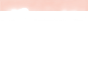 A peach and pink watercolor stain with a soft texture isolated on transparent background