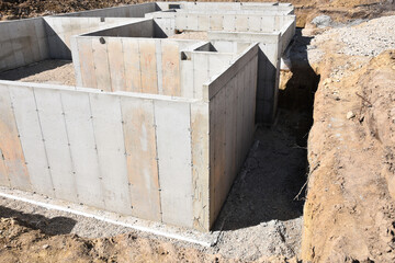 Poured Concrete Basement