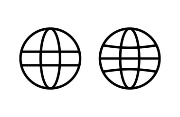 Web icon vector illustration. go to web sign and symbol. web click icon. Global search icon