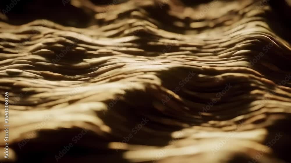 Poster abstract sandy waves background loop