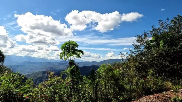 Paisajes en la carretera a Santa Catarina Juquila