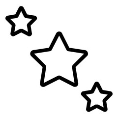 Star Icon in Line Style