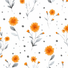 Plant leaves and flower textures, exquisite vector floral patterns.