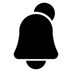 Bell Icon in Solid Style