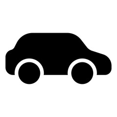 Vehicle Icon in Solid Style
