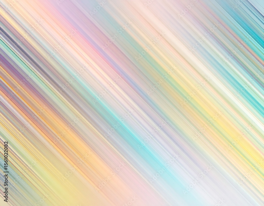 Poster abstract dusty rainbow gradient background with soft diagonal light and subtle glass