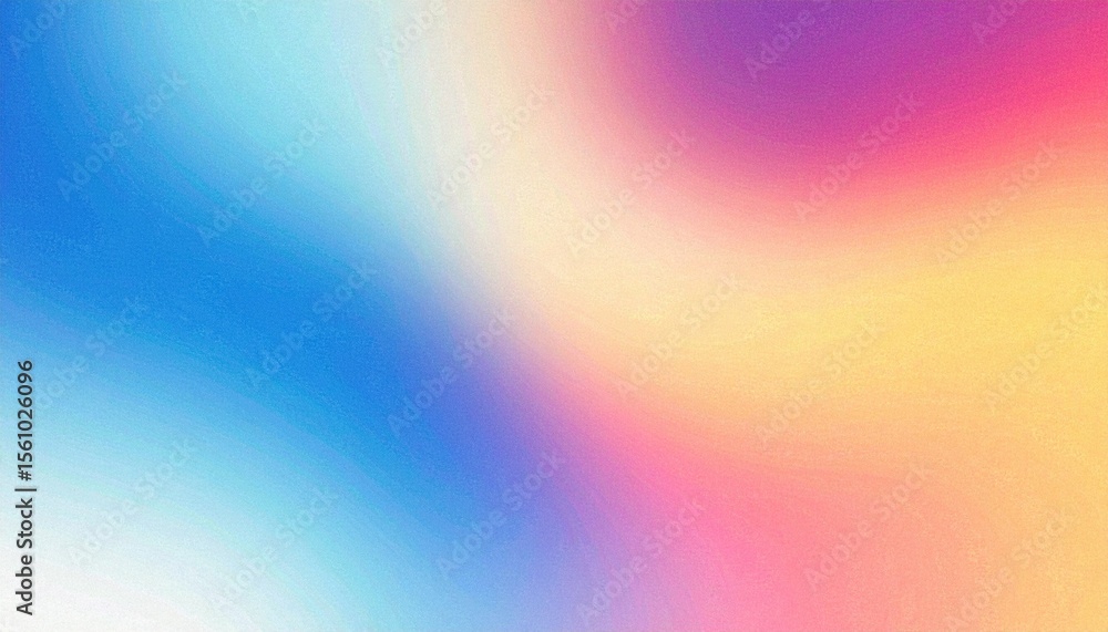 Poster abstract blurred grainy gradient background texture. colorful digital grain dust soft