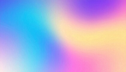 Obraz premium Abstract blurred grainy gradient background texture. Colorful digital grain dust soft 