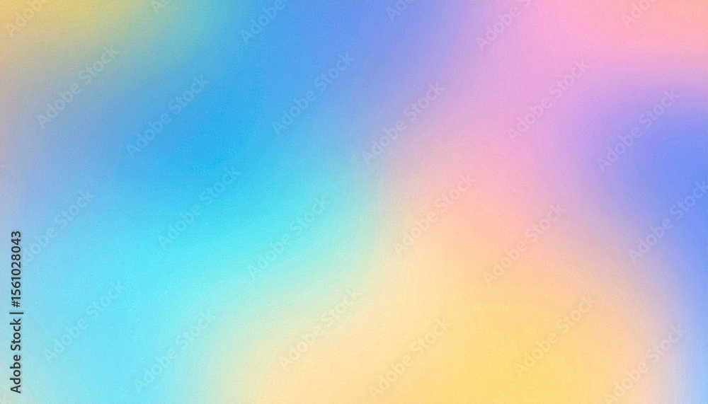 Poster abstract blurred grainy gradient background texture. colorful digital grain dust soft