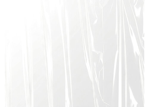 Textura sin fondo de bolsa de pl&aacute;stico transparente