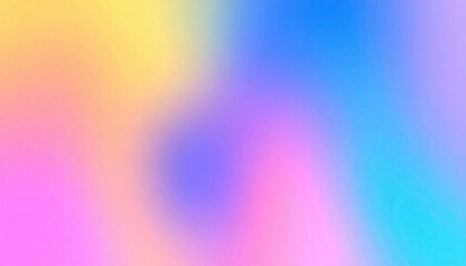 Abstract blurred grainy gradient background texture. Colorful digital grain soft nois 