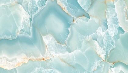 Obraz premium Polished onyx marble, high-resolution aqua tone emperador marble with natural breccia
