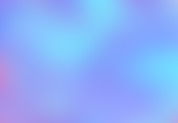 Holographic Rainbow Gradient Abstract Background with Soft Blurry Tones