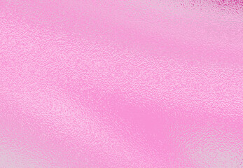 Pink Foil Texture with Crumpled and Shiny Metallic Surface