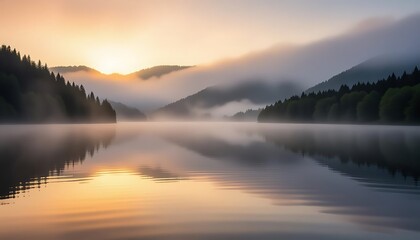 Fototapeta premium Sunrise in the mountains