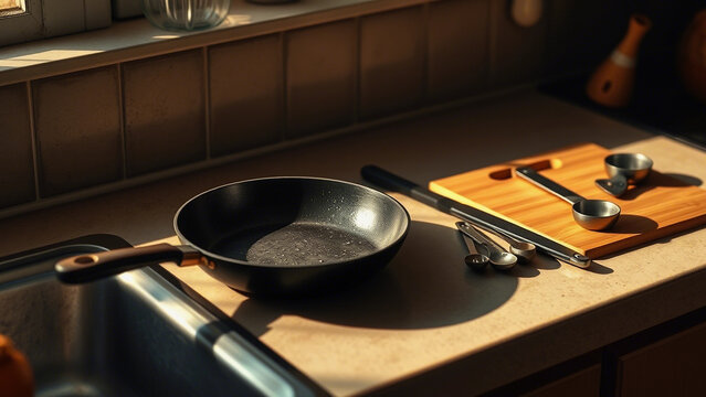 Clean and Modern Kitchen Setup