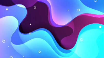 Abstract purple blue and pink wavy shapes, ideal for backgrounds, social media posts, website designs, and digital art projects.