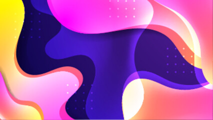 Abstract colorful design with fluid shapes and pastel hues perfect for digital backgrounds, prints, and artistic projects with modern flair.