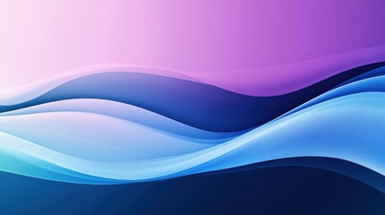 Obraz premium Abstract Wavy Lines in Gradient Colors