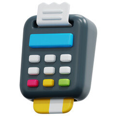3D Pos Terminal Icon