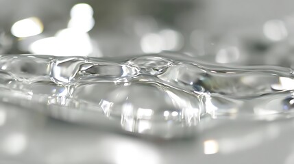 Water droplet detail close up