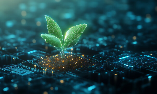 3D abstract visuals and futuristic elements isolated on black, designed for versatile commercial use across technology, minimal, sci-fi, and eco concepts