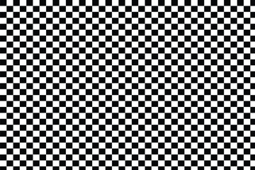 Black and white chess pattern. Checkerboard seamless vector illustration. eps 10