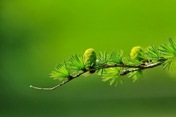 green leaf on a green background