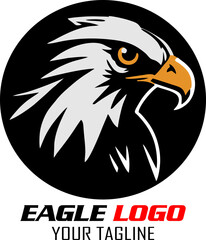Eagle Bird Logo Vector Template. Animal Logo, Business Logo Concept