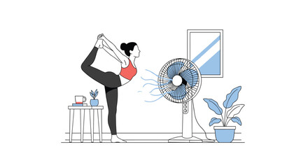 Embracing Physical Activity Achieving Balance and Harmony with Daily Yoga Practices for Wellness