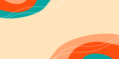 Abstract colorful background free copyspace area. Trendy design for banner, poster, web