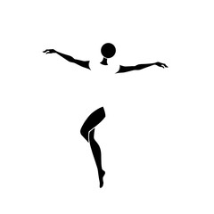 ballet dancer silhouette