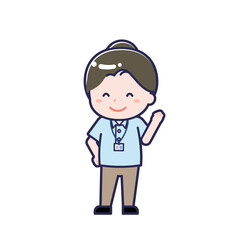 介護士／ななめ／女性 04