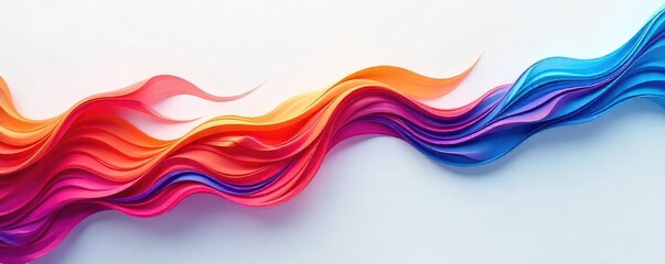 Dynamic swoosh of vibrant colors forming abstract shapes, ideal for motion graphics, website backgrounds, and modern design projects Perfect for energy, speed, and fluidity concepts , speed, curve