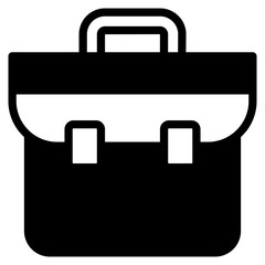 Fototapeta premium Briefcase outline mixed icon