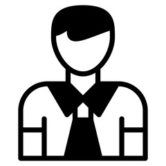 Auditor outline mixed icon
