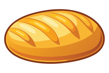 Delicious Golden Crust Loaf of Bread Bakery Freshness