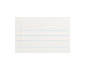 An Isolated Handwriting Practice Pad Showing Faint Blue and Red Lines Against a Plain Background